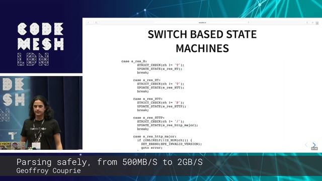 Geoffroy Couprie - Parsing safely, from 500MB/S to 2GB/s | Code Mesh LDN 18
