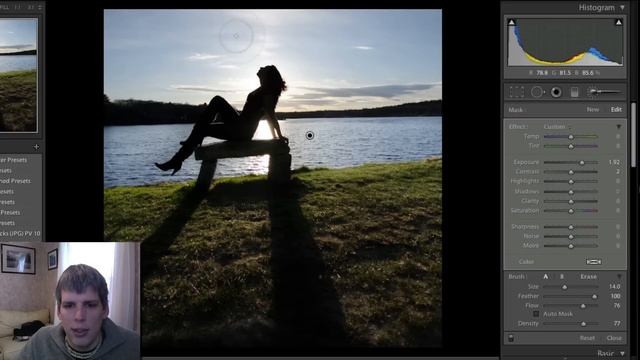 How to Edit A Silhouette Photograph in Lightroom