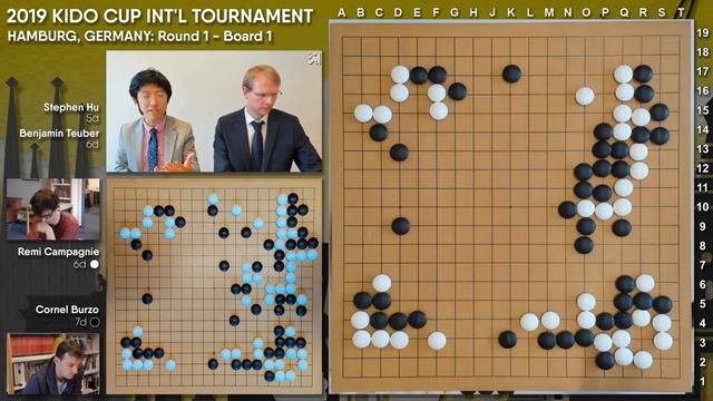 Kido Cup 2019  Round 1 Cornel Burzo 7d vs. Remi Campagnie 6d