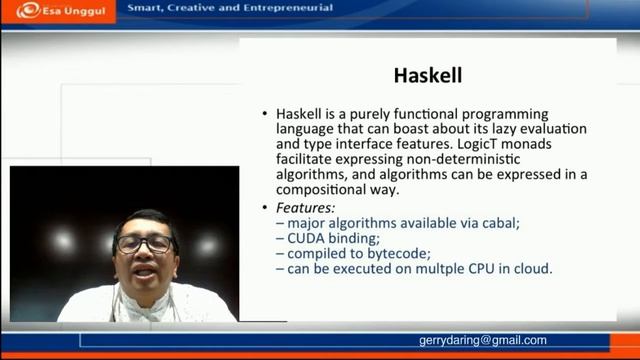 Topik dalam pemrograman pertemuan 3, Programming Functional, Haskell