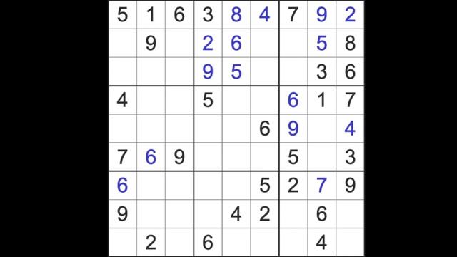 Sudoku solution – Washington Post Online 5 April 2023 Expert level
