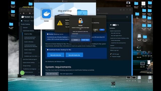 how to install docker in Macbook m1 chip