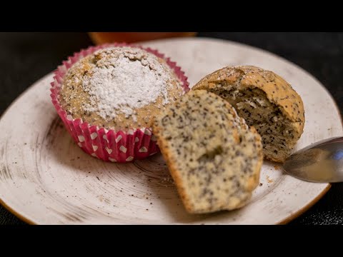 Лимонные маффины с маком. Проверенный рецепт, который всегда получается.
