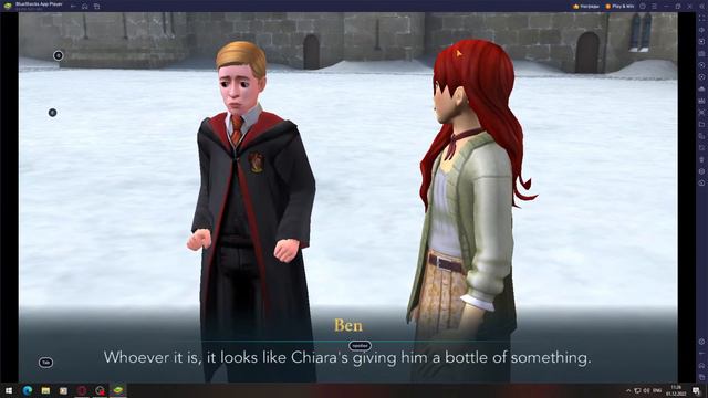 [S0153] Harry Potter Hogwarts Mystery (с моим переводом) №6 - 2 курс  - Лобоска