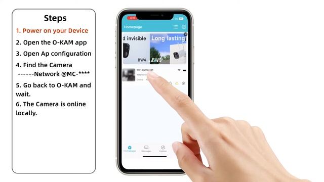 How to add the camera if the QR code doesn't work?