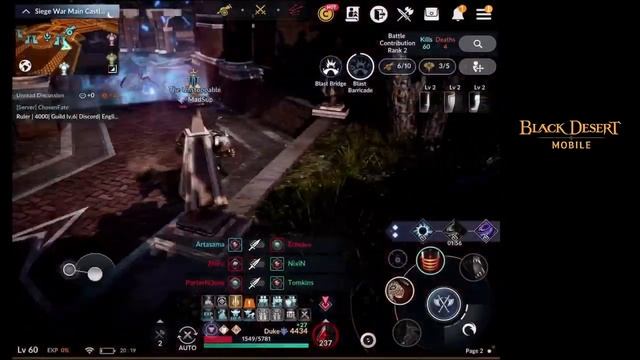 Black desert mobile - HEXE SIEGE WAR LIVE