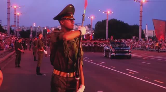 Военный парад в Минске ★ Ночная репетиция ★ Полное видео