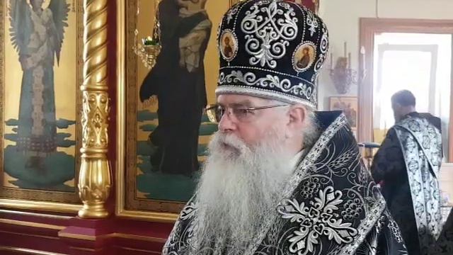 Слово митрополита Константина после литургии в Екатерининском храме. 30.03.2022