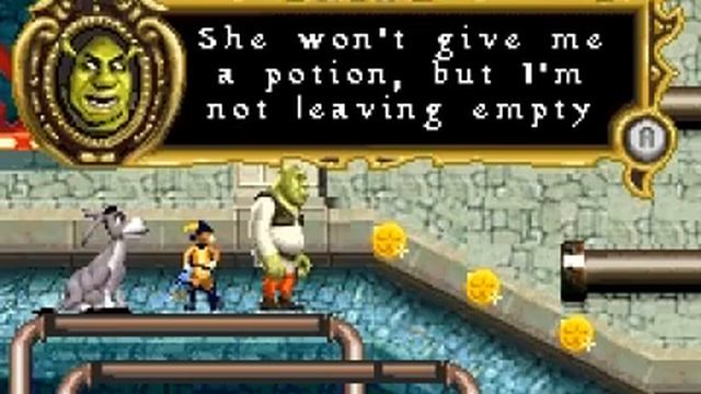 Longplay Shrek 2 Game Boy Advance
