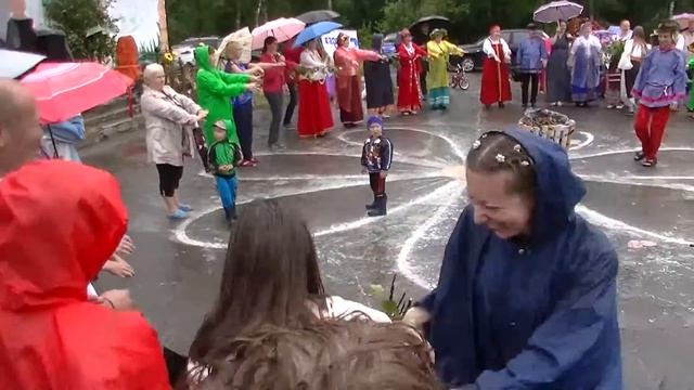 Народное гулянье "Берёзовая каша" в честь берёзового веника в п.Берёзовка