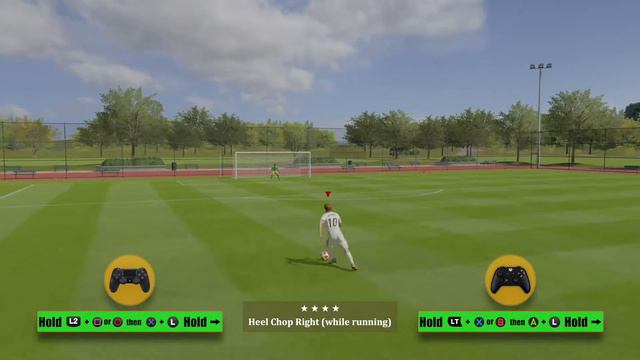FIFA 19 SKILL MOVES - Heel Chop Right (while running)