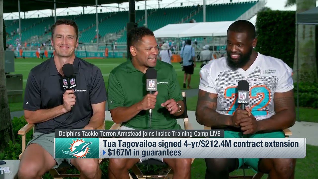 Dolphins OT Terron Armstead on Miami's offseason moves | 'Inside Training Camp Live'