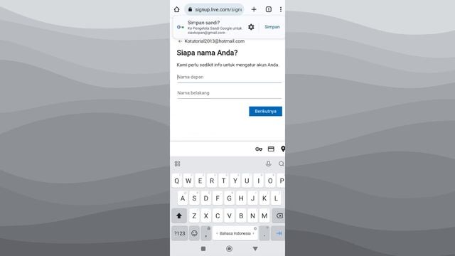 CARA TERBARU BUAT AKUN MICROSOFT DI HP ANDROID 2023 MUDAH BANGET