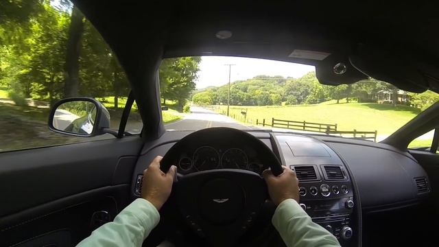 2015 Aston Martin V12 Vantage S POV Test Drive