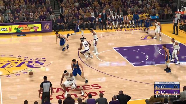 NBA 2k22 (partido 1 de la temporada). (Lakers vs Warriors). Les dejo link de descarga para pc.