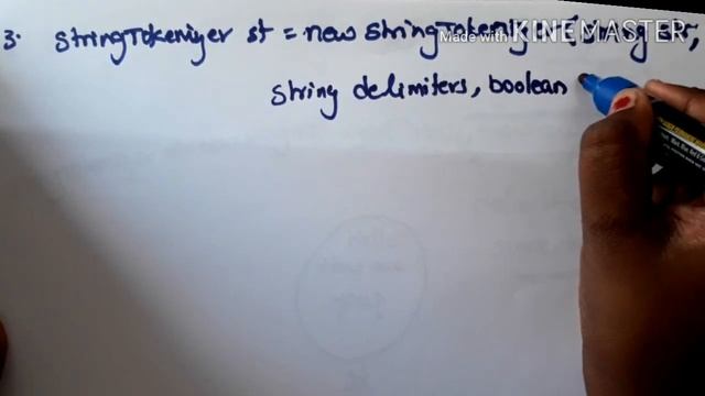 StringTokenizer Class