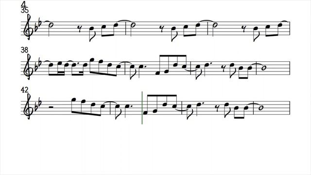 Shes The One Flute Violin Sheet Music Backing Track Play Along Partitura