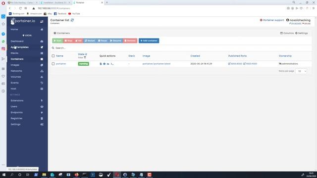 Cómo instalar PORTAINER en UBUNTU 20.04 para administrar CONTENEDORES, IMÁGENES y MÁS con DOCKER