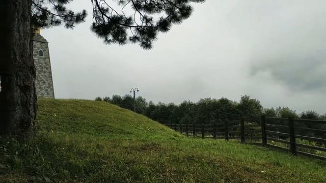 В горах Чечни.