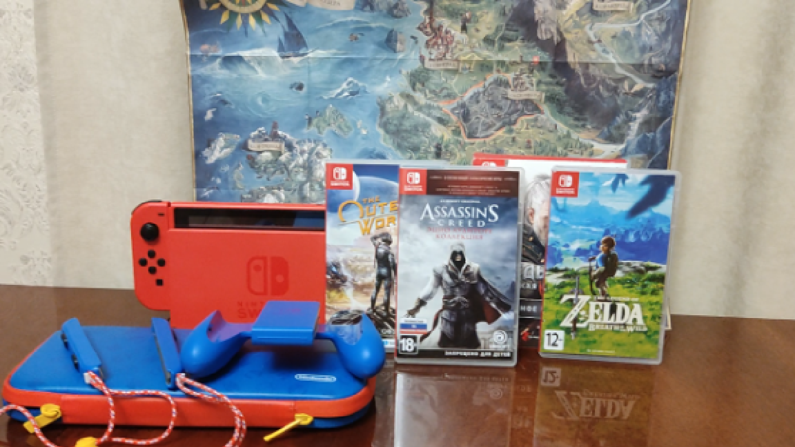 Моя коллекция Nintendo Switch