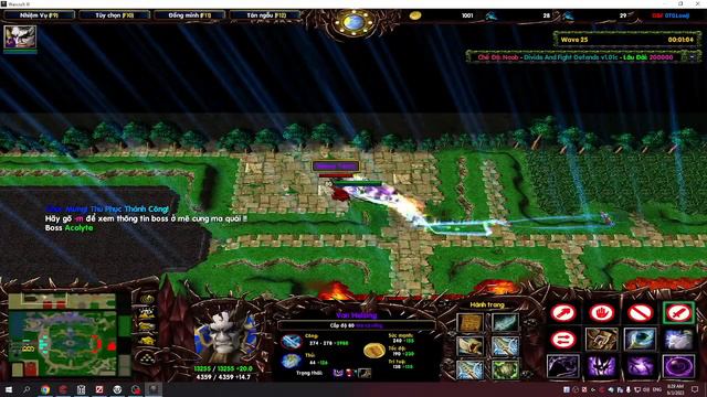 Warcraft 3 | Hướng dẫn chơi map Divide And Fight Defend cho người mới