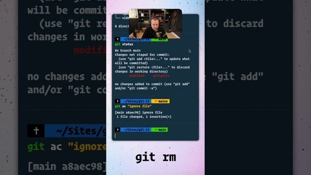 ? Forgot to add a file to your .gitignore? Heres how to remove that file from your git repo