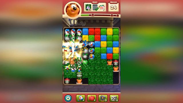 Toon Blast Level 2549 No Booster | Online Games