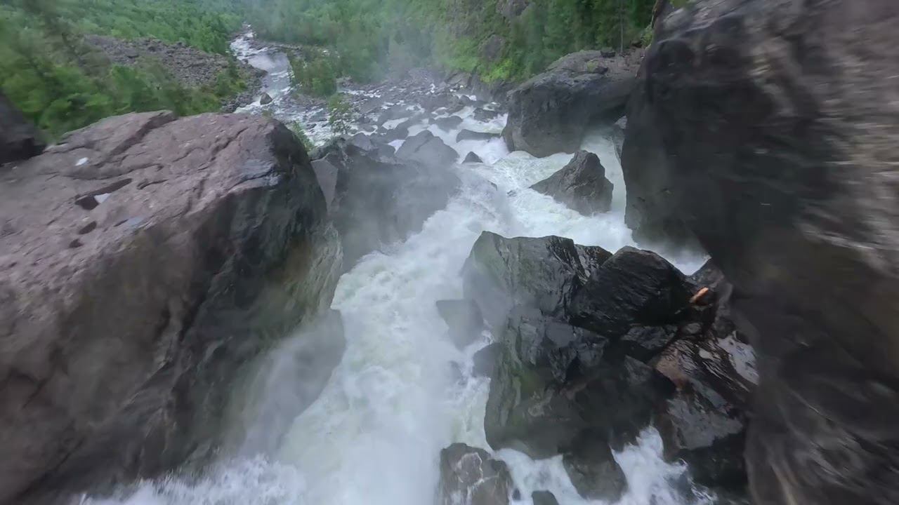 Водопад Учар