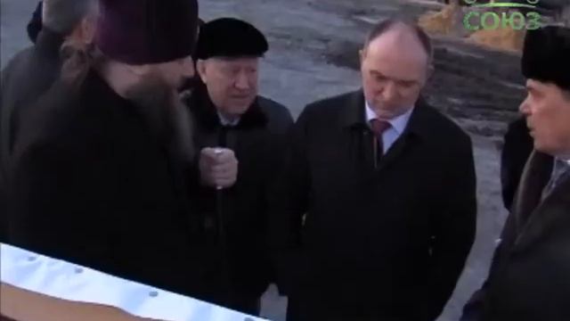 Челябинск. Строительство собора Рождества Христова