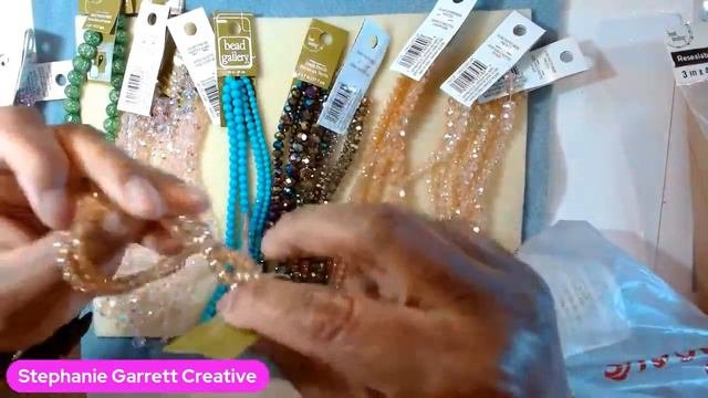 Jewelry Making Wednesday- Big bead Haul finished jewelry share  chat!