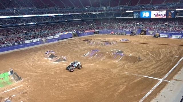 Monster Jam Crusader crash!!!!