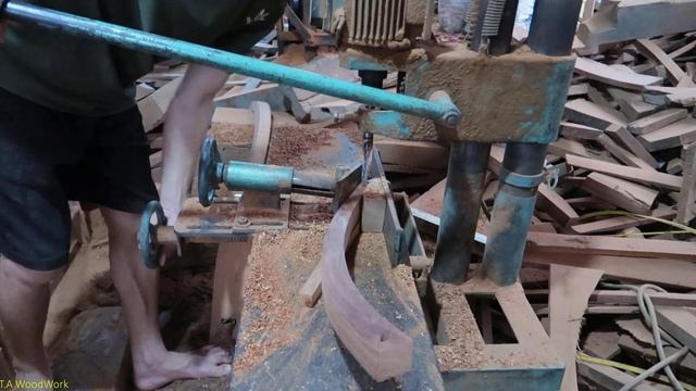 Making antique chair - amazing chinese wood furniture