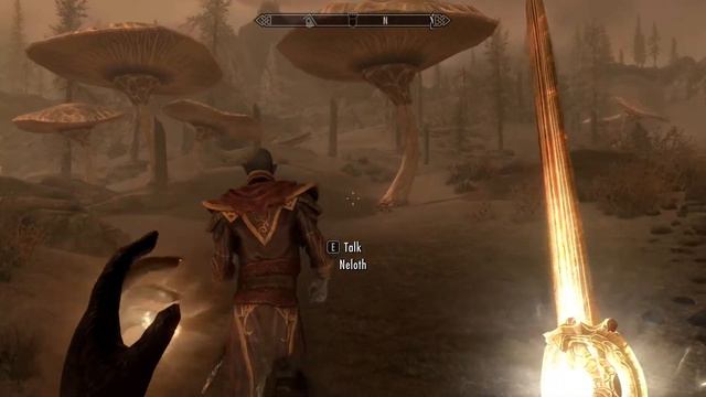 Skyrim Special Edition Dragonborn DLC: Going to Nchardak with Neloth (part 57)