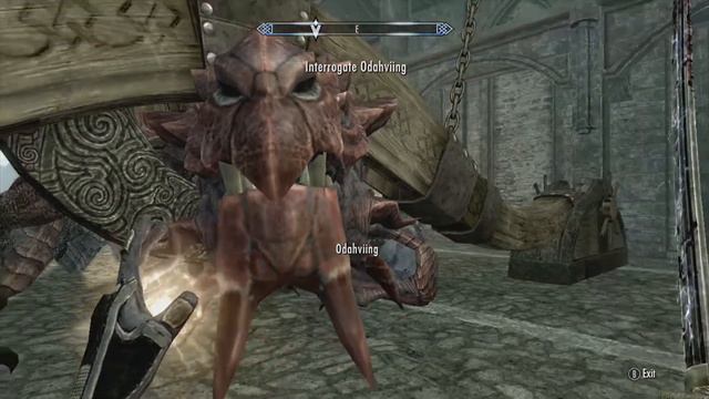 Elder Scrolls V Skyrim: Defeat and Trap Odahviing HD 1080p