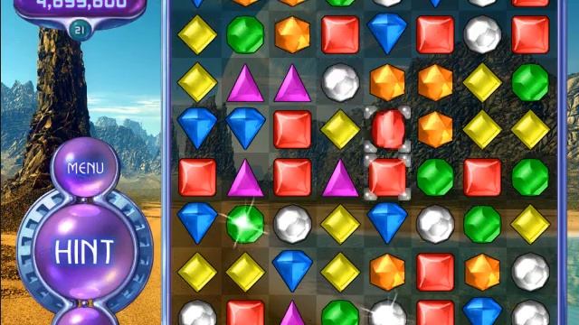 Bejeweled 2 Deluxe hyper mode Level 1-30
