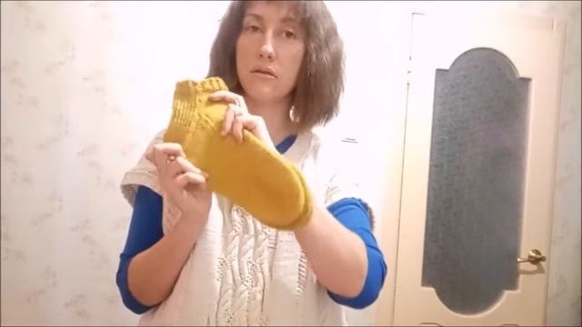 Готовые работы января #вязание #носки