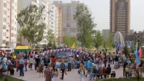 День строителя -2014. Родники, Новосибирск. Компания Энергомонтаж