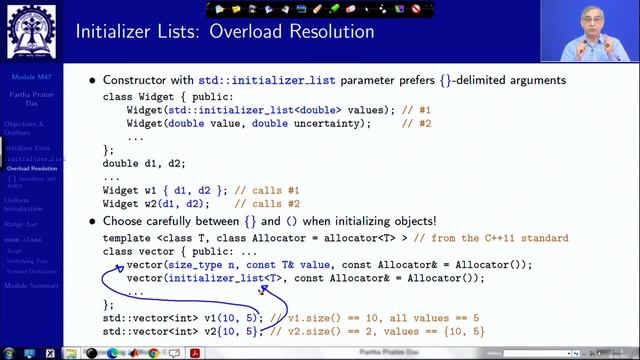 Lecture 47 C++11 and beyond General Features Part 2