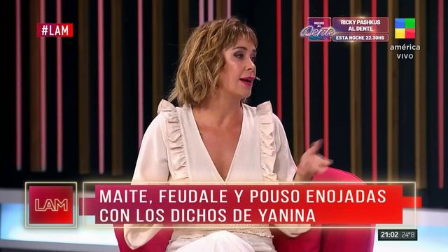 Tenso cruce entre Yanina Latorre, Marcela Feudale y Maite Peñoñori