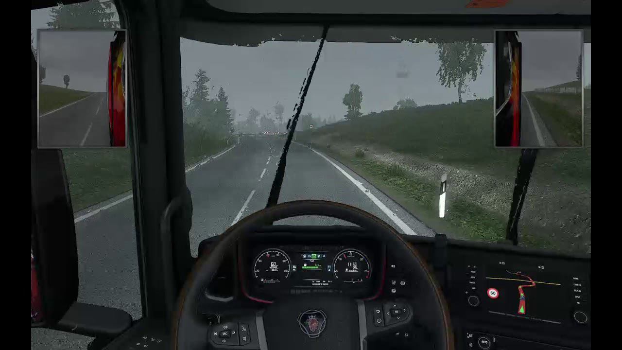 Euro Truck Simulator 2. Просто катаемся!!!!!  .