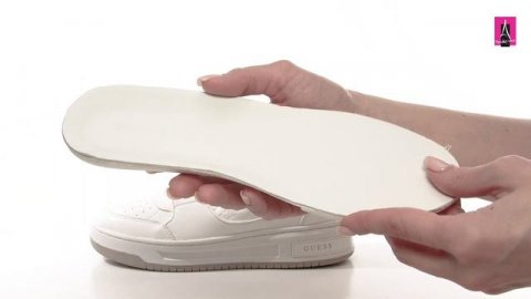 3169424 Видеообзор I Женские кеды высокие GUESS TULLIA