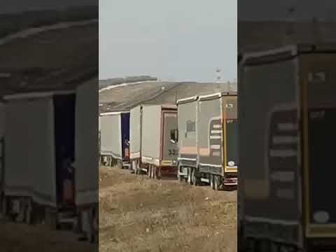 Пробки на границе с Китаем