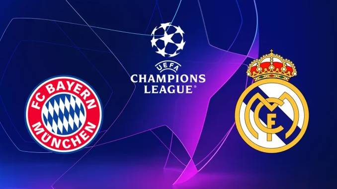 Bayern - Real Madrid live stream | Watch Real Madrid Bayern football for free