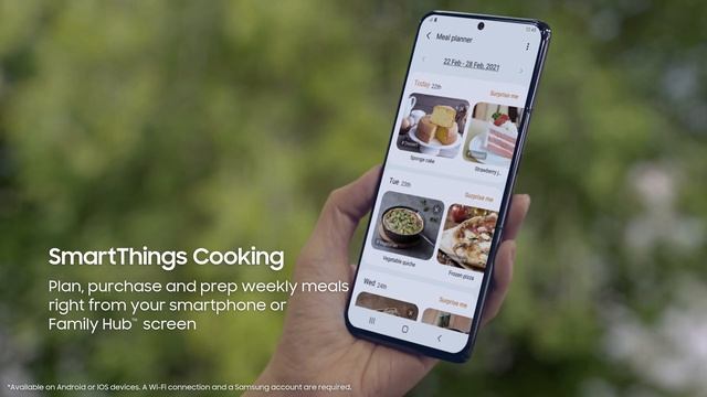 Samsung Smart Freestanding Range: Cooking with a personalized touch