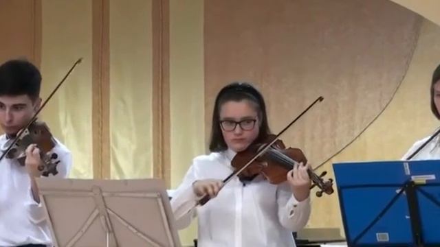 Г. Форе. Павана. Струнный оркестр ДШИ им. В. В. Андреева. Руководитель Просвирова Л. Н.
