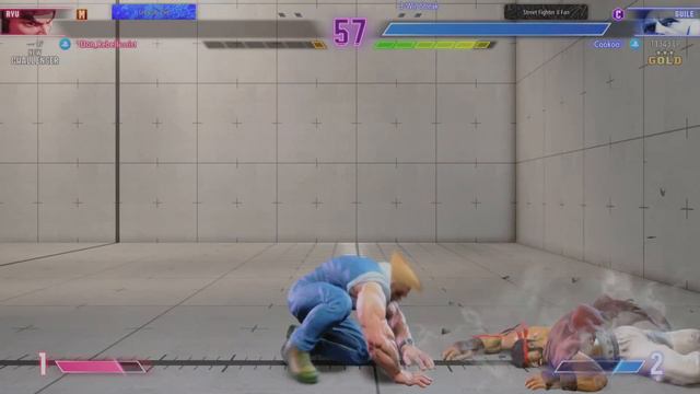 NEW STREET FIGHTER 6 GAMEPLAY! RYU VS GUILE