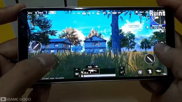 Samsung Galaxy J8 Test game Pubg Mobile