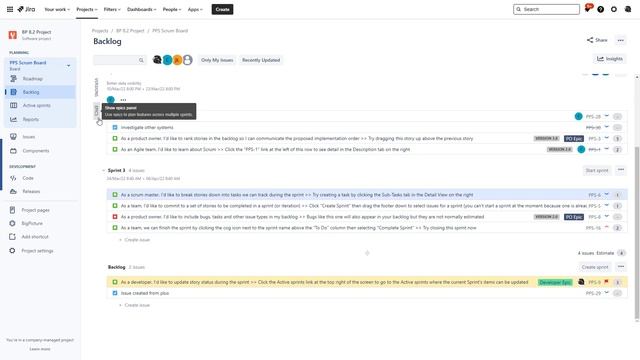 Scrum Boards in Jira Software