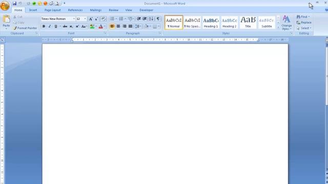 Word 2007 with NVDA Lesson 2