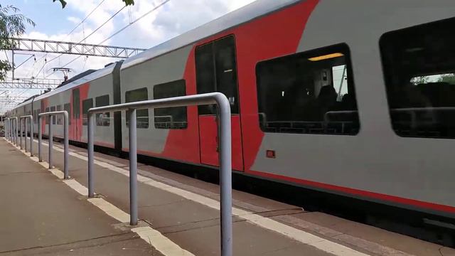 Ласточка. Станция Храпуново.